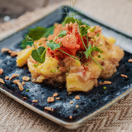 Kimchi restani krumpir 